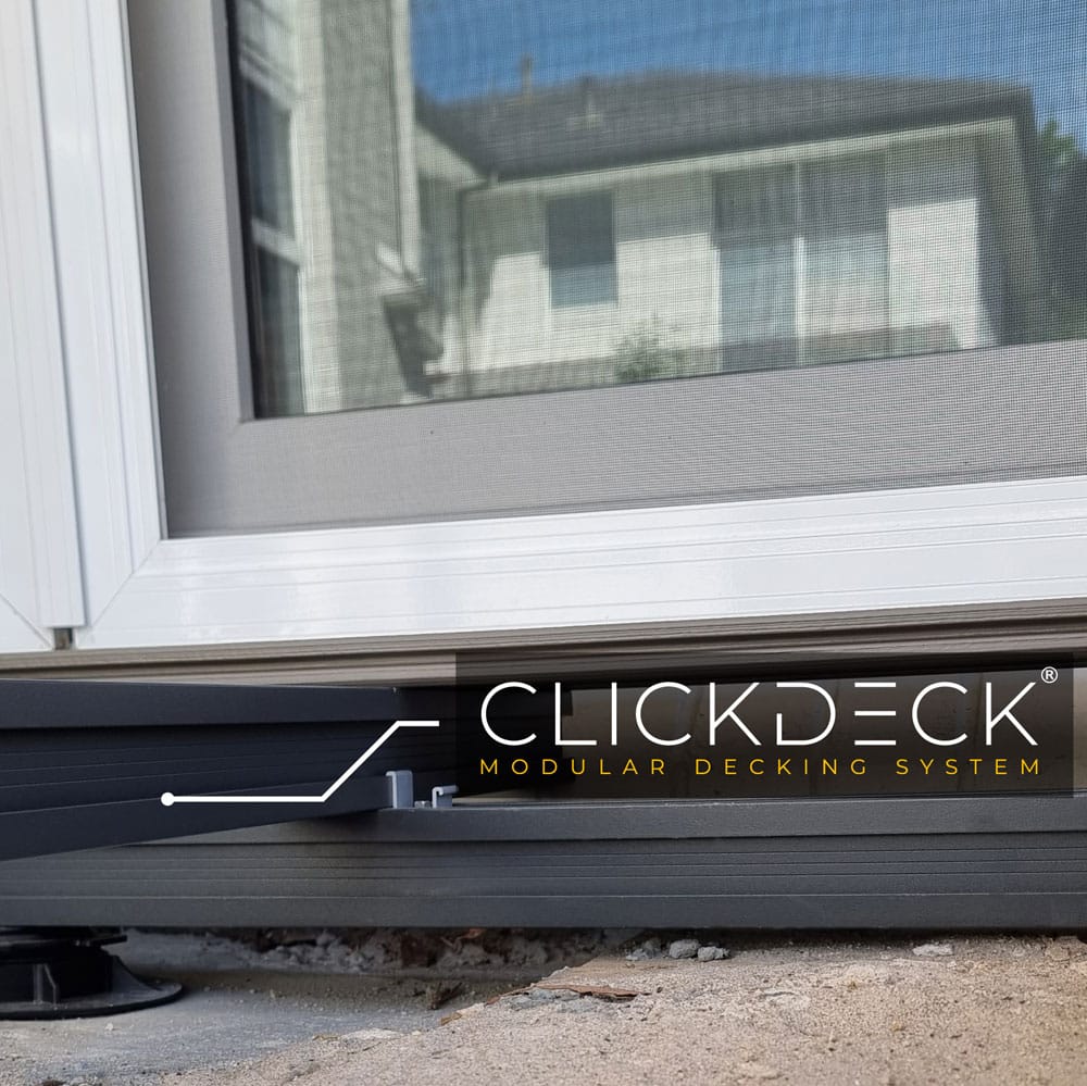 ClickDeck Aluminium Deck Framing System by DNA Decks