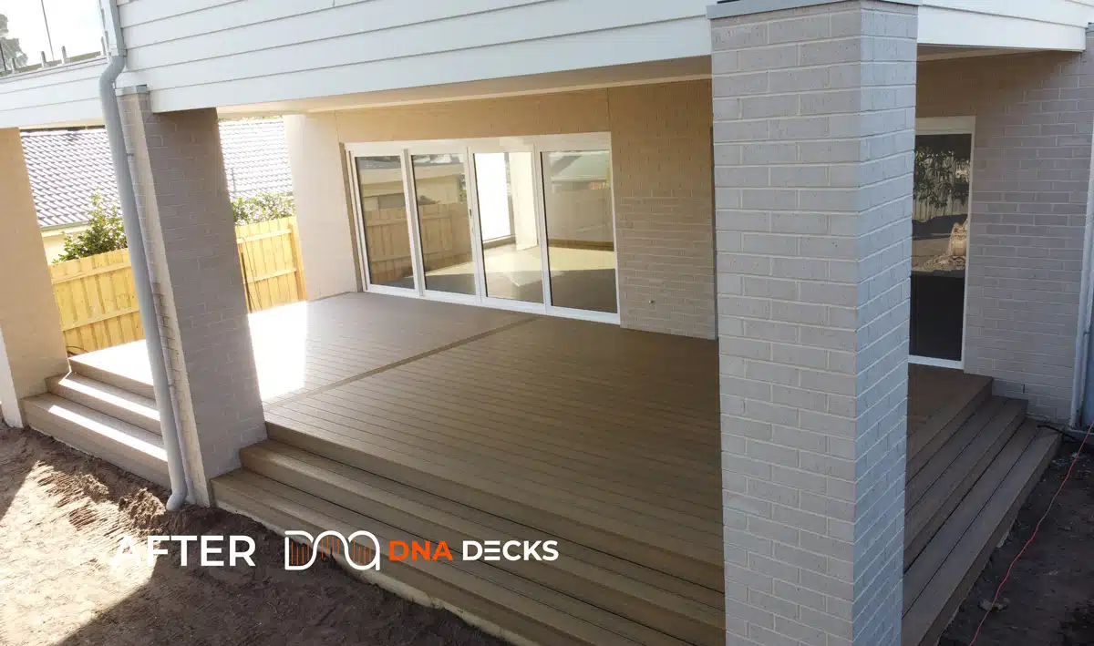 Composite decking in Mt. Eliza by DNA Decks Melbourne